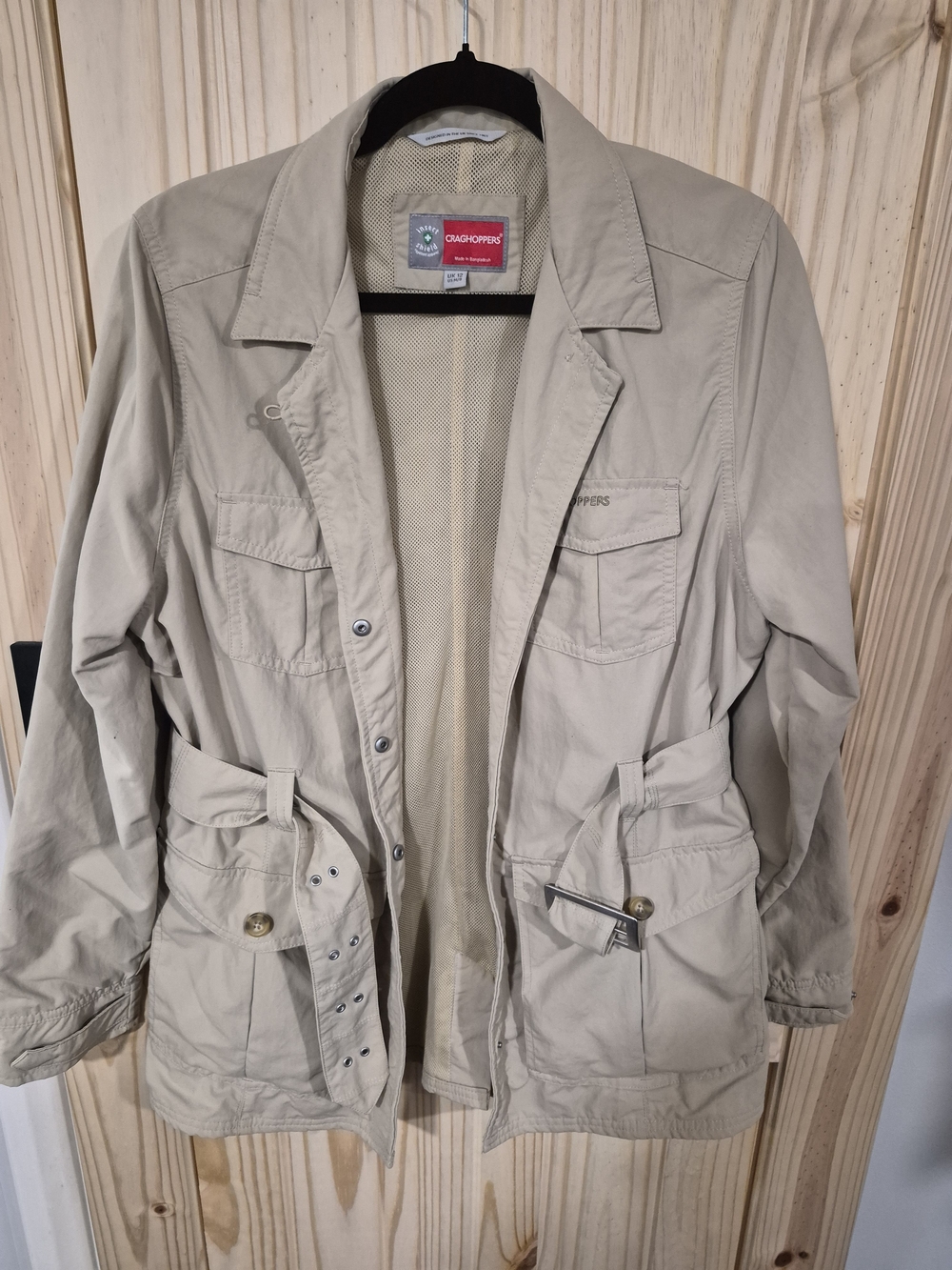 Craghoppers Women’s Utility Field Jacket in Light Beige